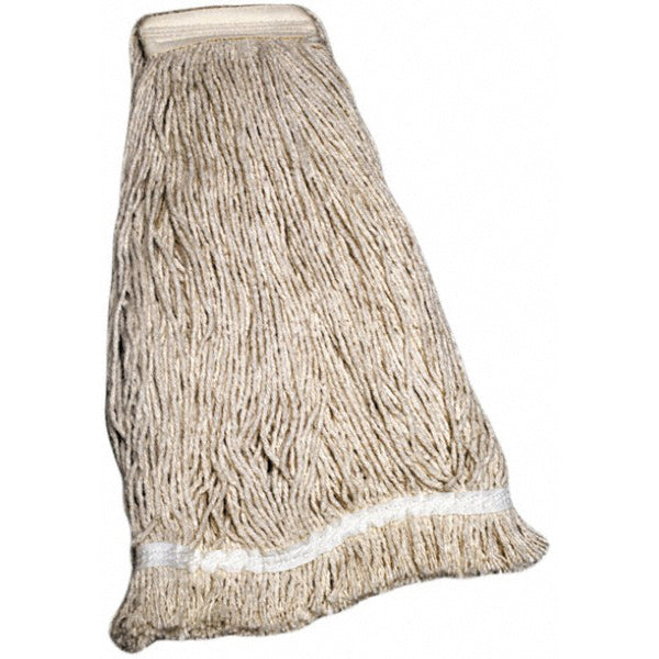 AbilityOne 7920009265496 Cut-End Wet Mop Head ¬Âœ Cotton/Rayon, 26 oz, 39"-42" Long