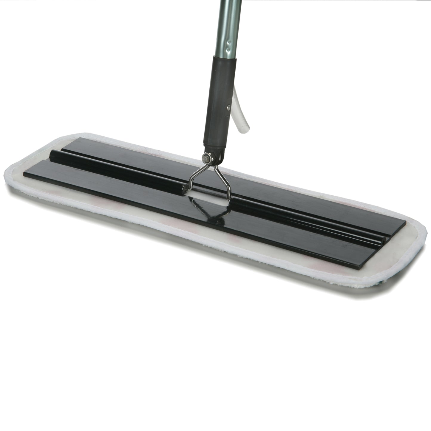 AbilityOne 7920015748718 SKILCRAFT® 3M Easy Scrub Express Flat Mop Tool with 16 Pad Holder, Extendable Handle