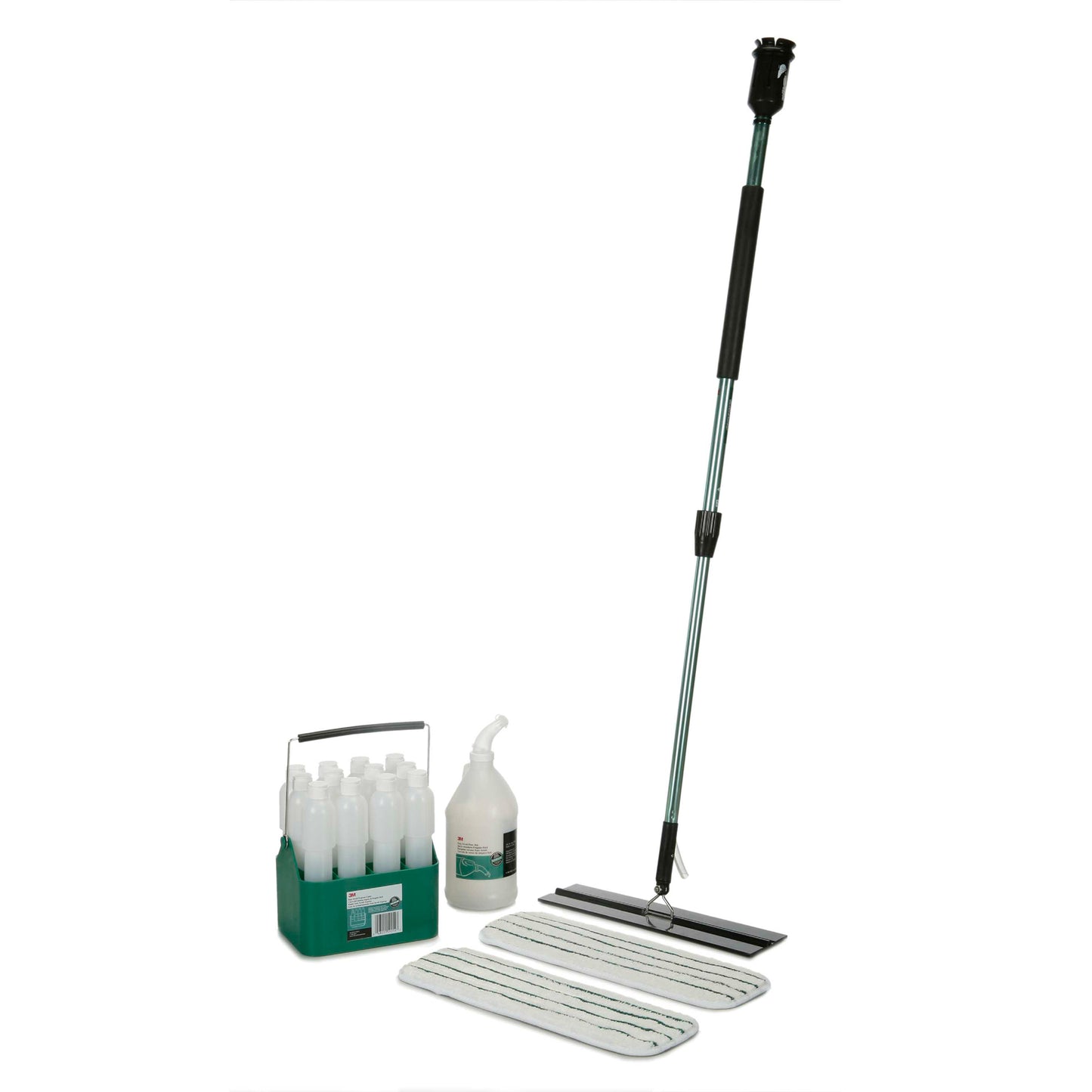AbilityOne 7920015749146 SKILCRAFT 3M Easy Scrub Express Starter Kit – Flat Mop Cleaning System