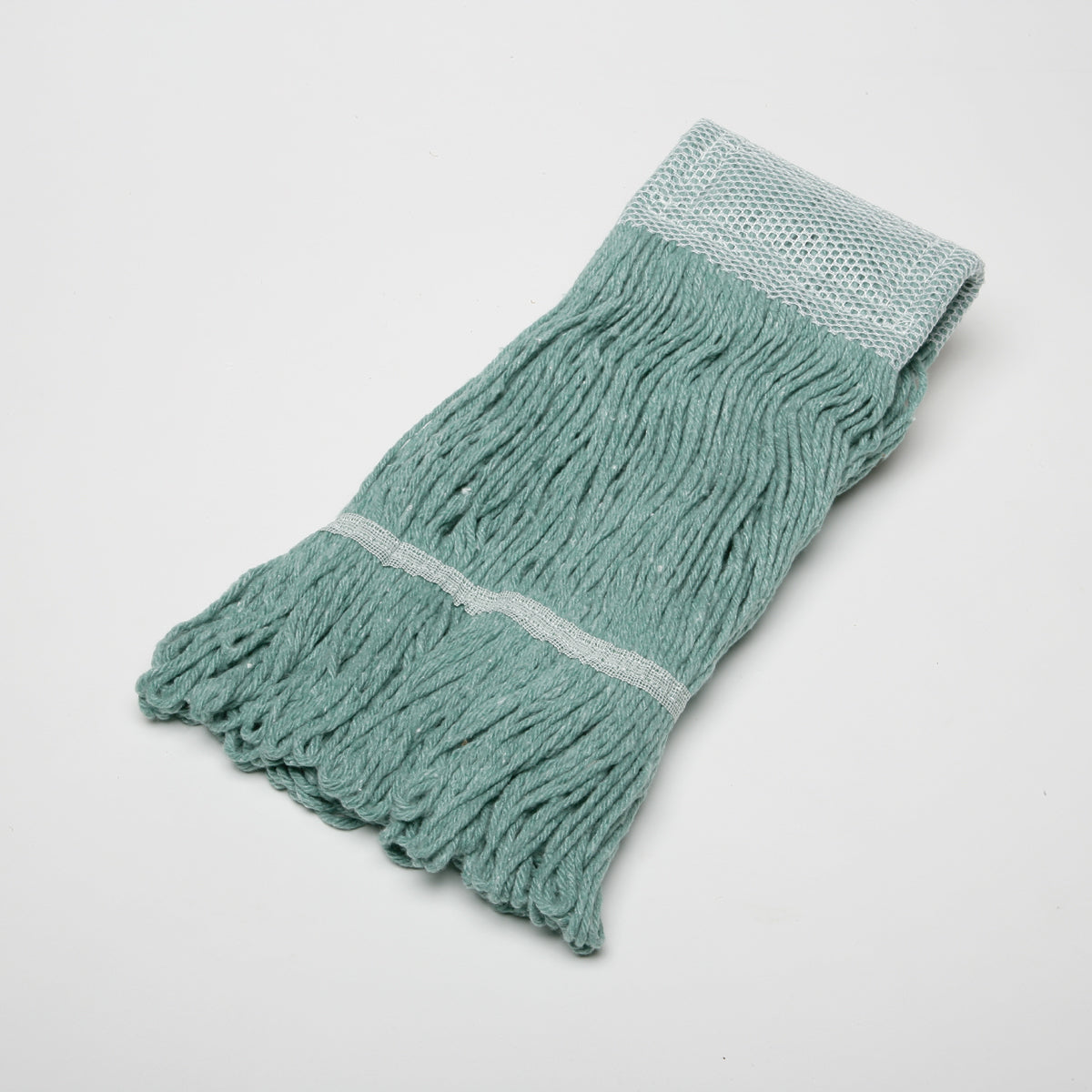 AbilityOne 7920015114325 InhibitorÞ AntiMicrobial Looped-End Wet Mop Head, 16 oz, Green