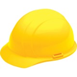 AbilityOne 8415009353140 SKILCRAFT Easy Quick-Slide Cap Safety Helmet - Nylon, Polyethylene - Yellow - 1 Each