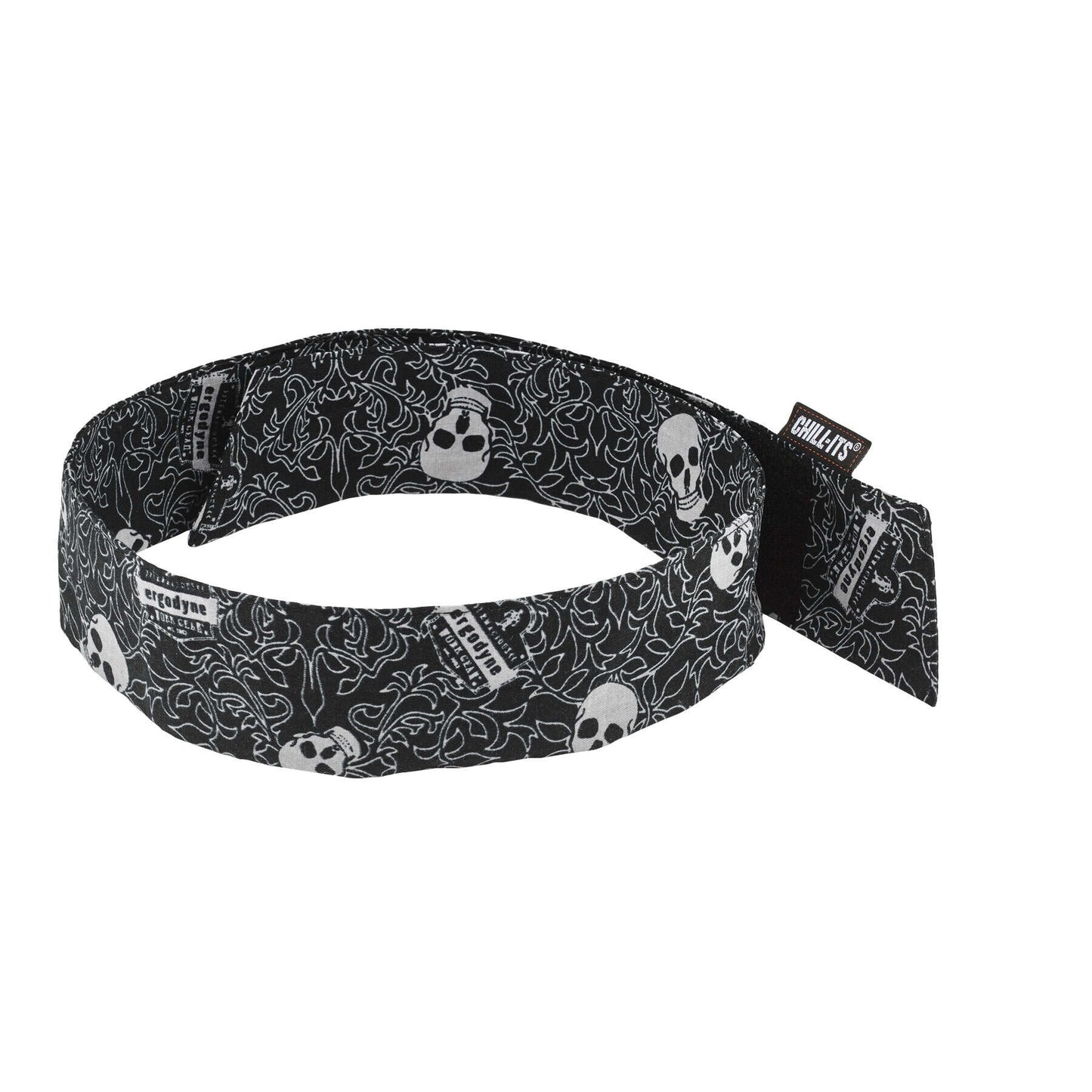 Chill-Its 6705 Skulls Evaporative Cooling Bandana - H & L