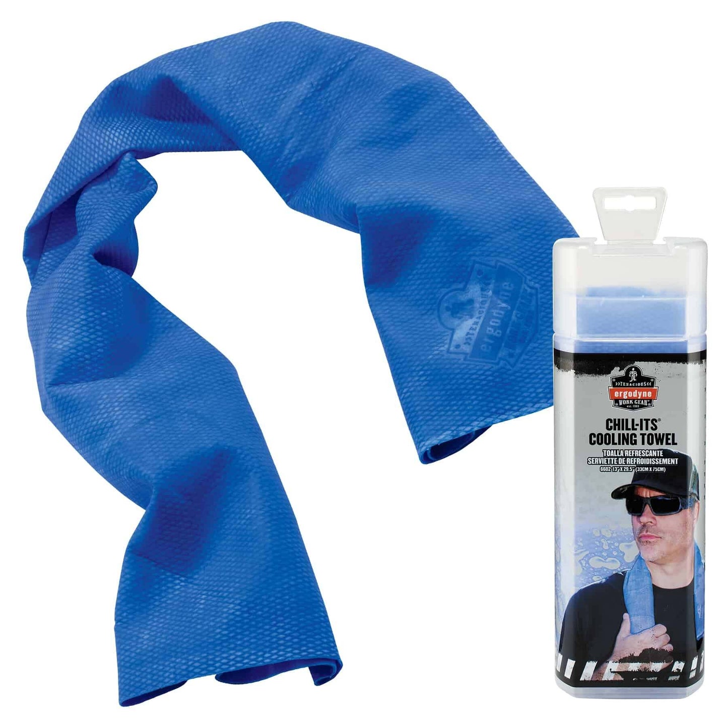 Chill-Its 6602 Blue Evaporative Cooling Towel