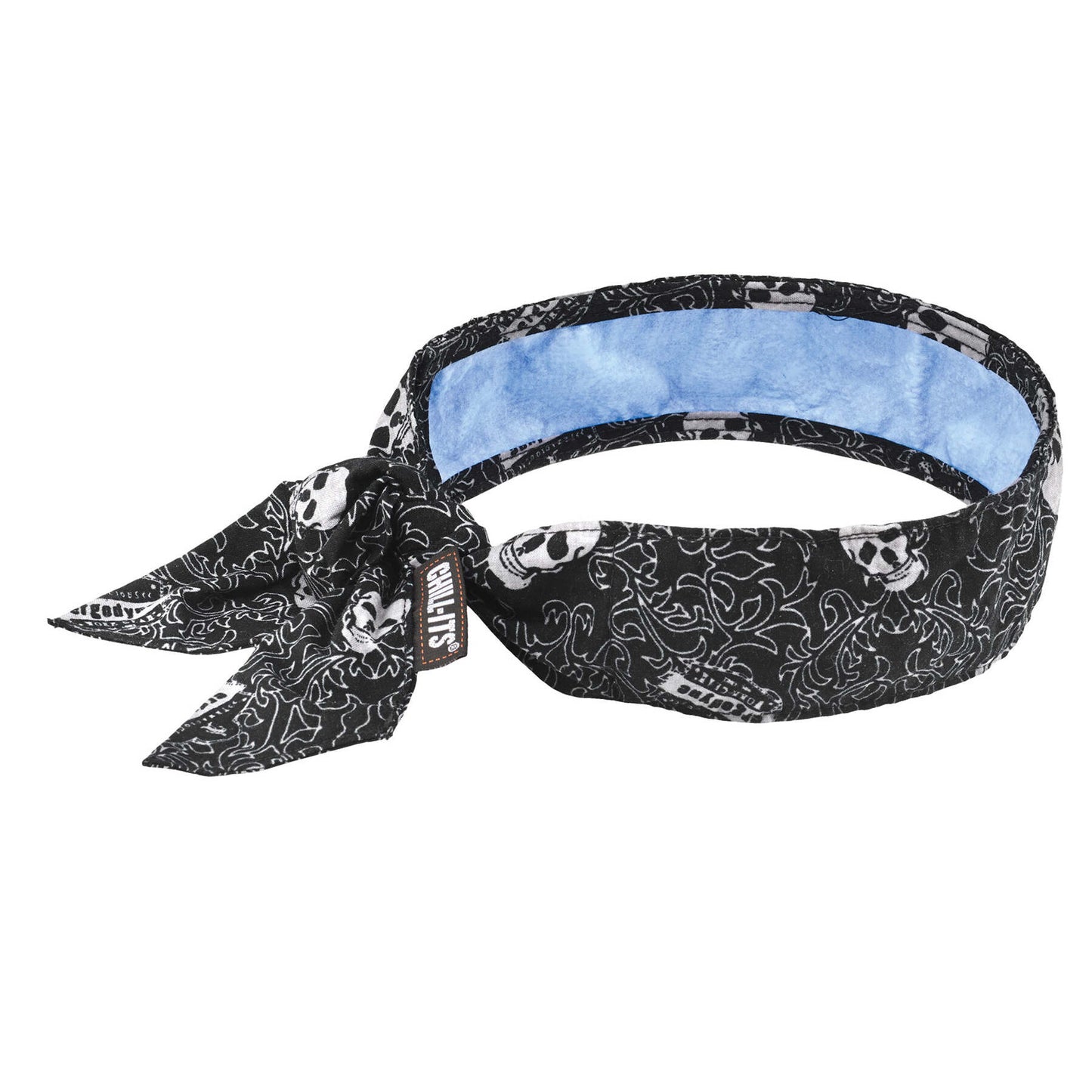 Chill-Its 6700CT Skulls Evap. Cooling Bandana - PVA - Tie