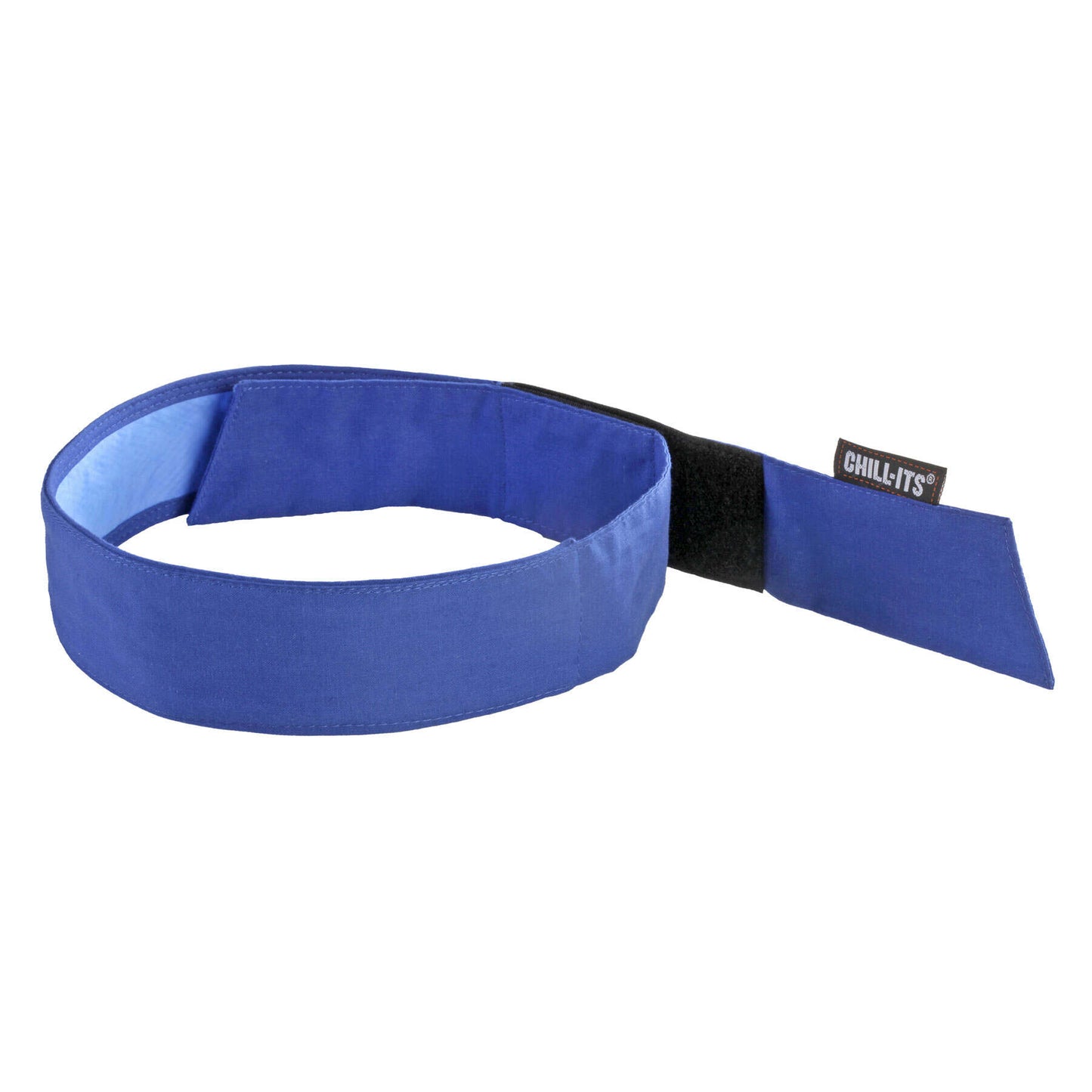 Chill-Its 6705CT Solid Blue Evap. Cooling Bandana w/CT - H & L