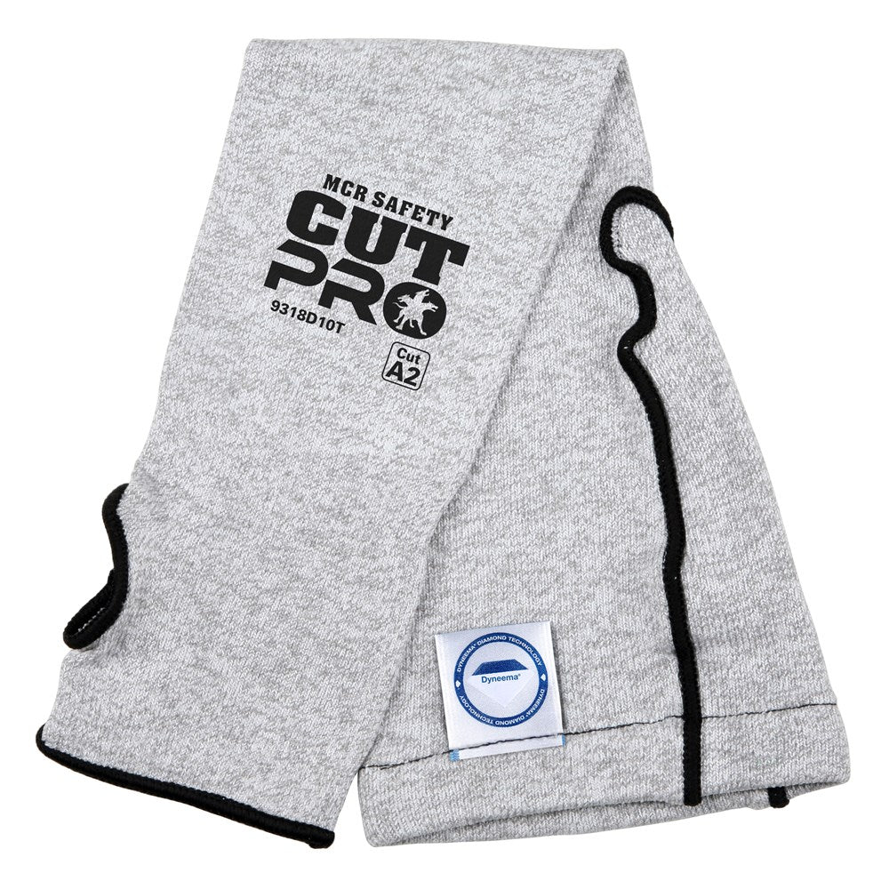 MCR Safety 9318D10T MCR Safety Cut Pro® 10-Gauge Dyneema® Cut Resistant Sleeves with Thumbslot 18 Inch in Length, Upper Arm Gusset (1 EA)