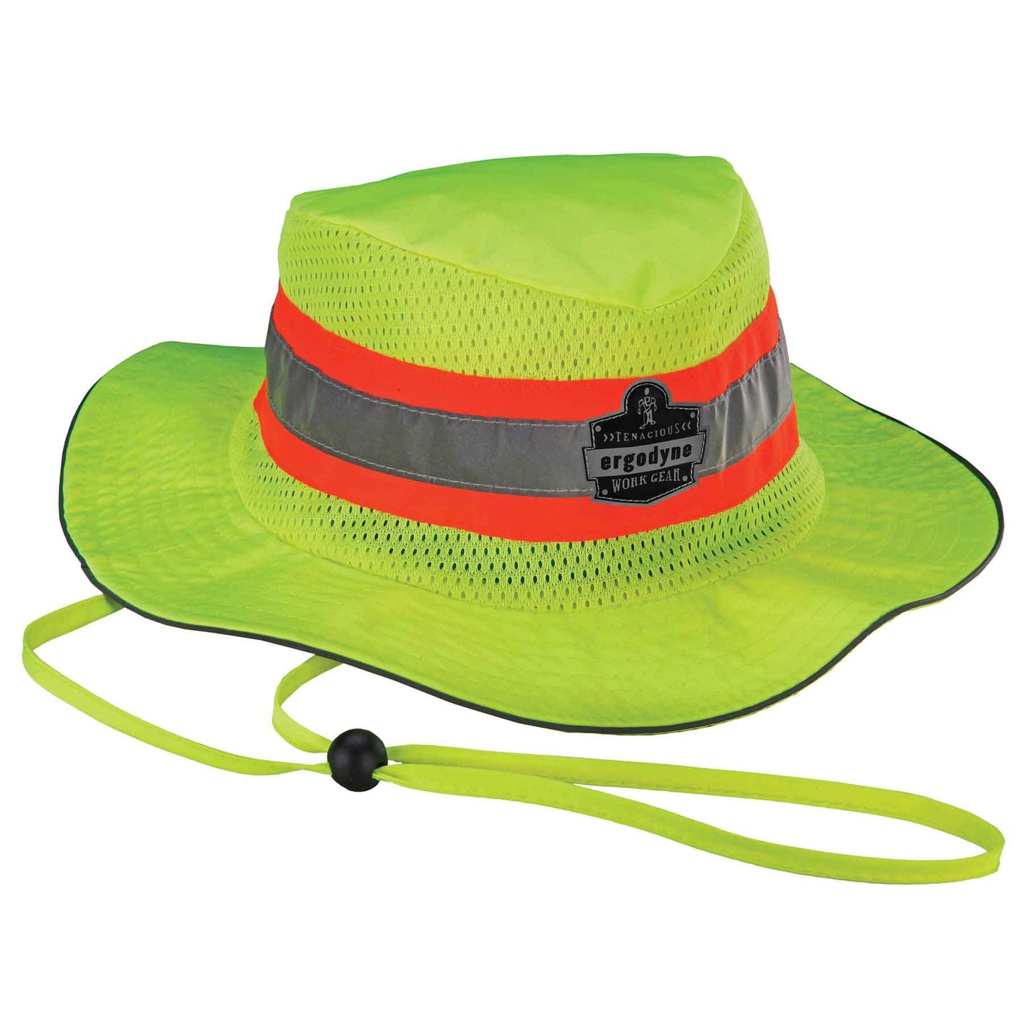 Ergodyne 12595 Chill-Its 8935MF L/XL Lime Evap. Ranger Hat w/ MF