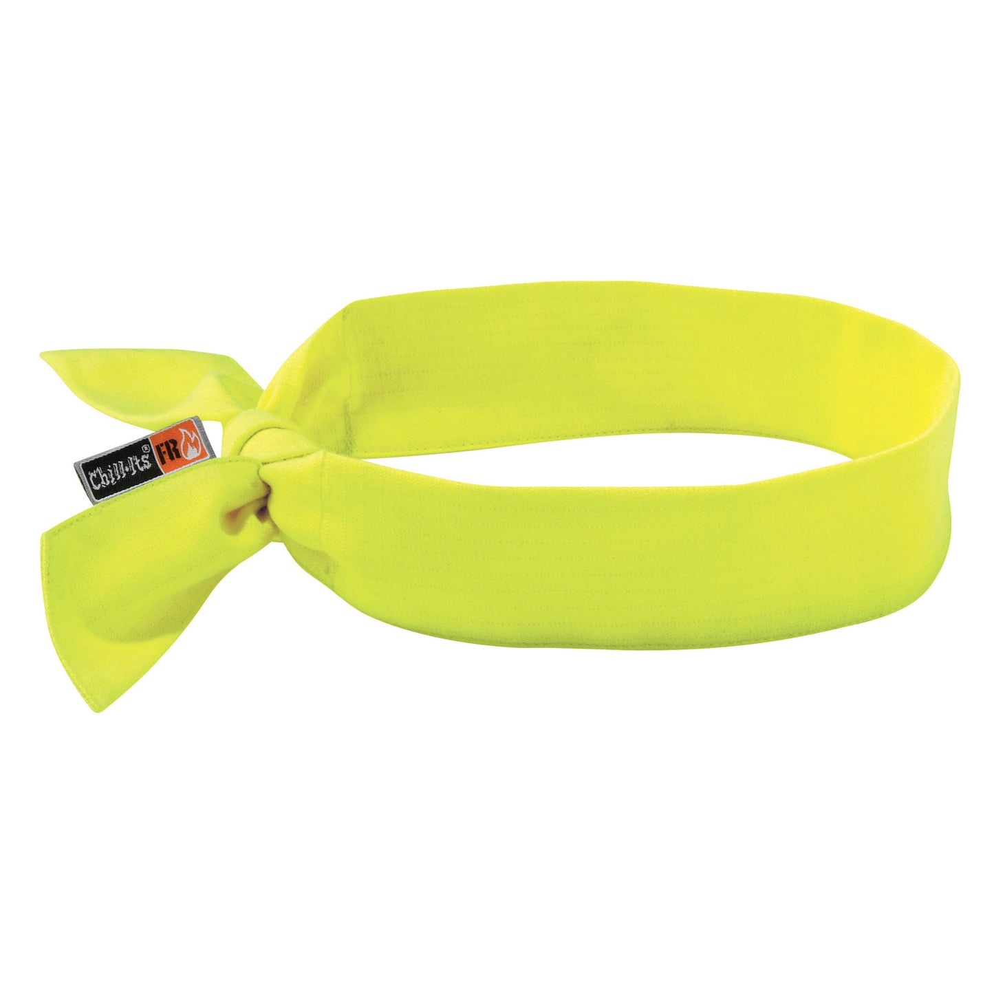 Chill-Its 6700FR Lime Evaporative FR Cooling Bandana - Tie