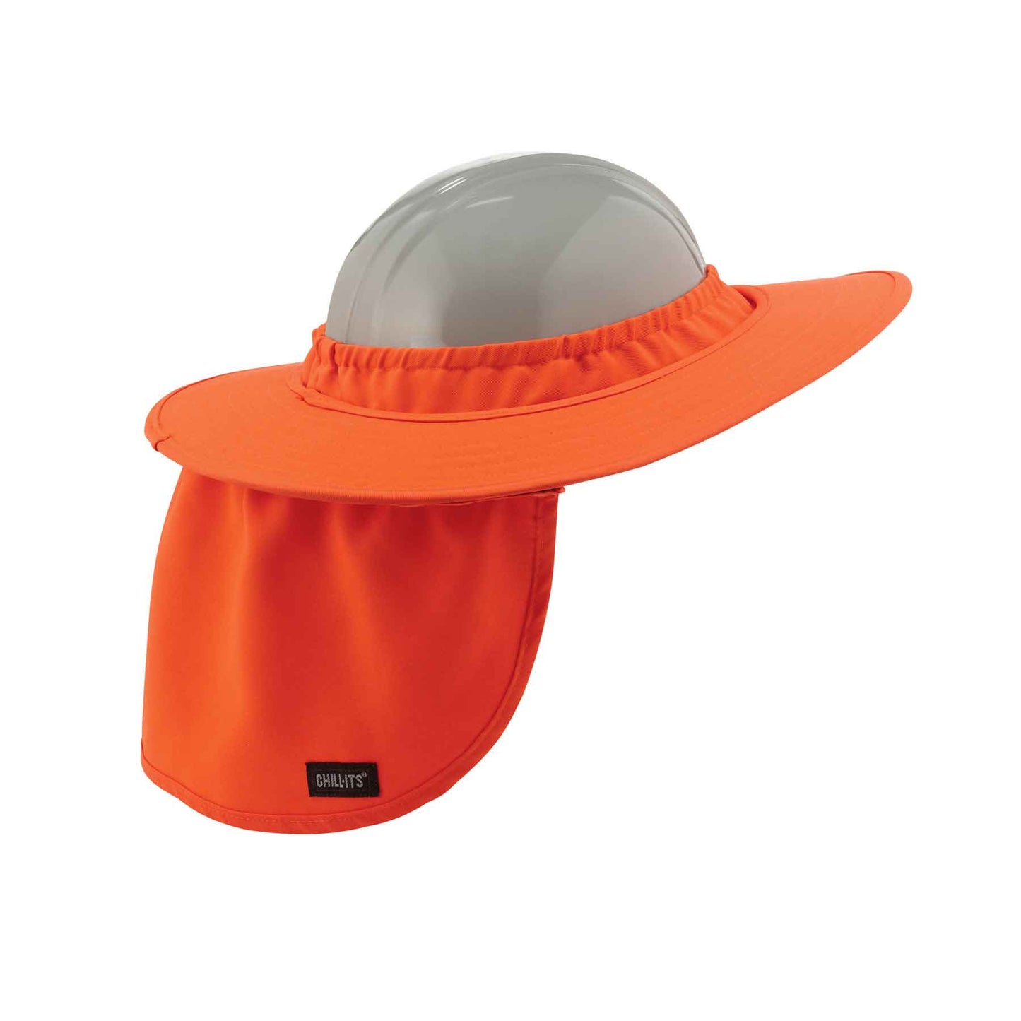 Chill-Its 6660 Orange Hard Hat Brim with Shade