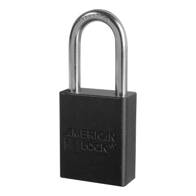 MASTER LOCK® A1106NRBLK Master Lock Anodized Aluminum Safety Padlocks