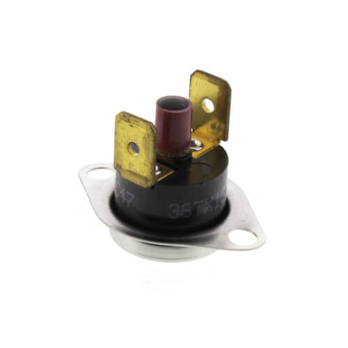 White Rodgers 3L12-130 Rollout Safety Switch for Gas Furnaces, Unit Heaters and Rooftop Units, 1/2" SPST, 1/4" QC, Open On Rise, 130ÃÆ™ÃƒÃš¬Ã…¡ÃƒÆ’¡ÃƒšÃ‚°F Cut-Out Temperature Manual Reset