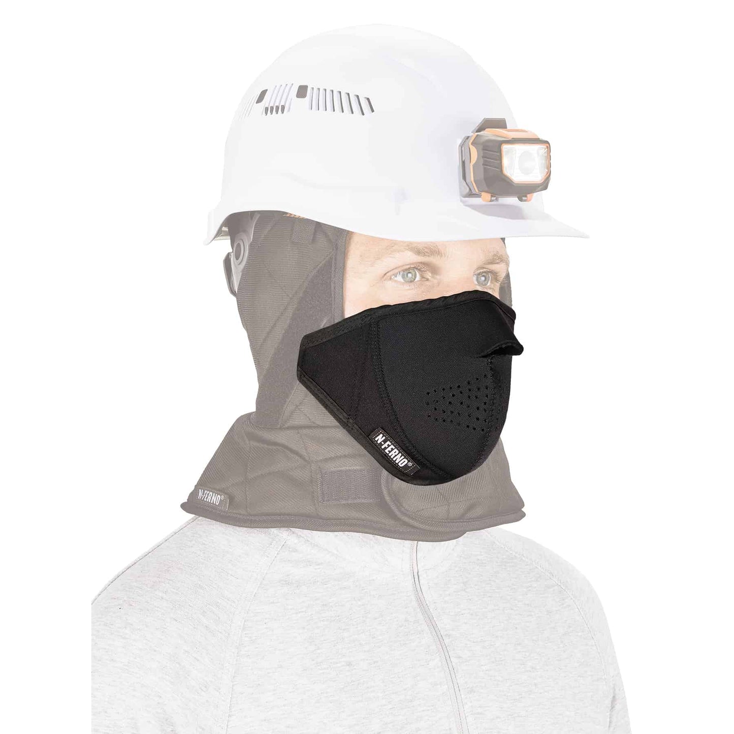 N-Ferno 6874 Black Attachable Neoprene Mouthpiece for Winter Liners