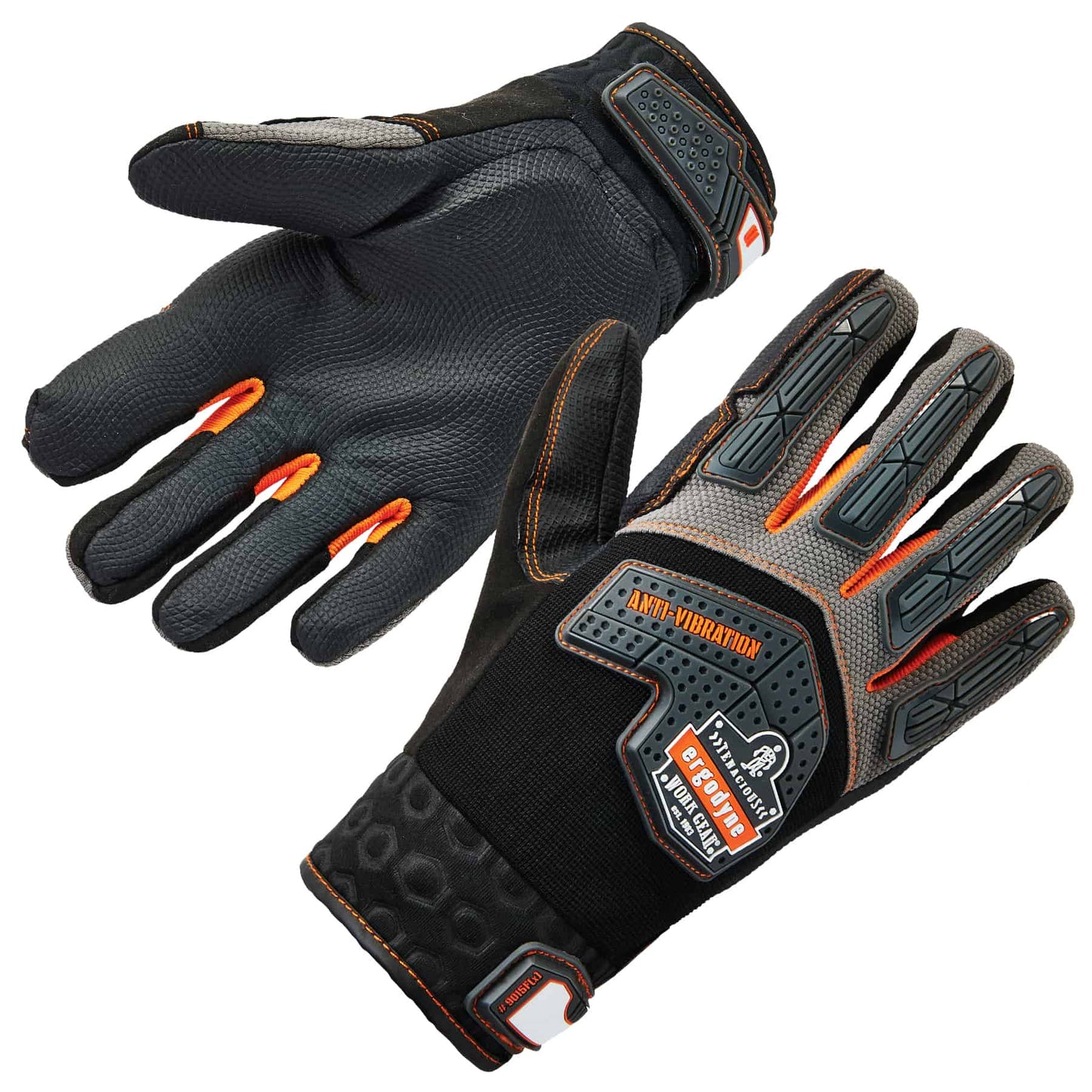 ProFlex 9015F(x) XL Black Certified Anti-Vibration Gloves + DIR Protection