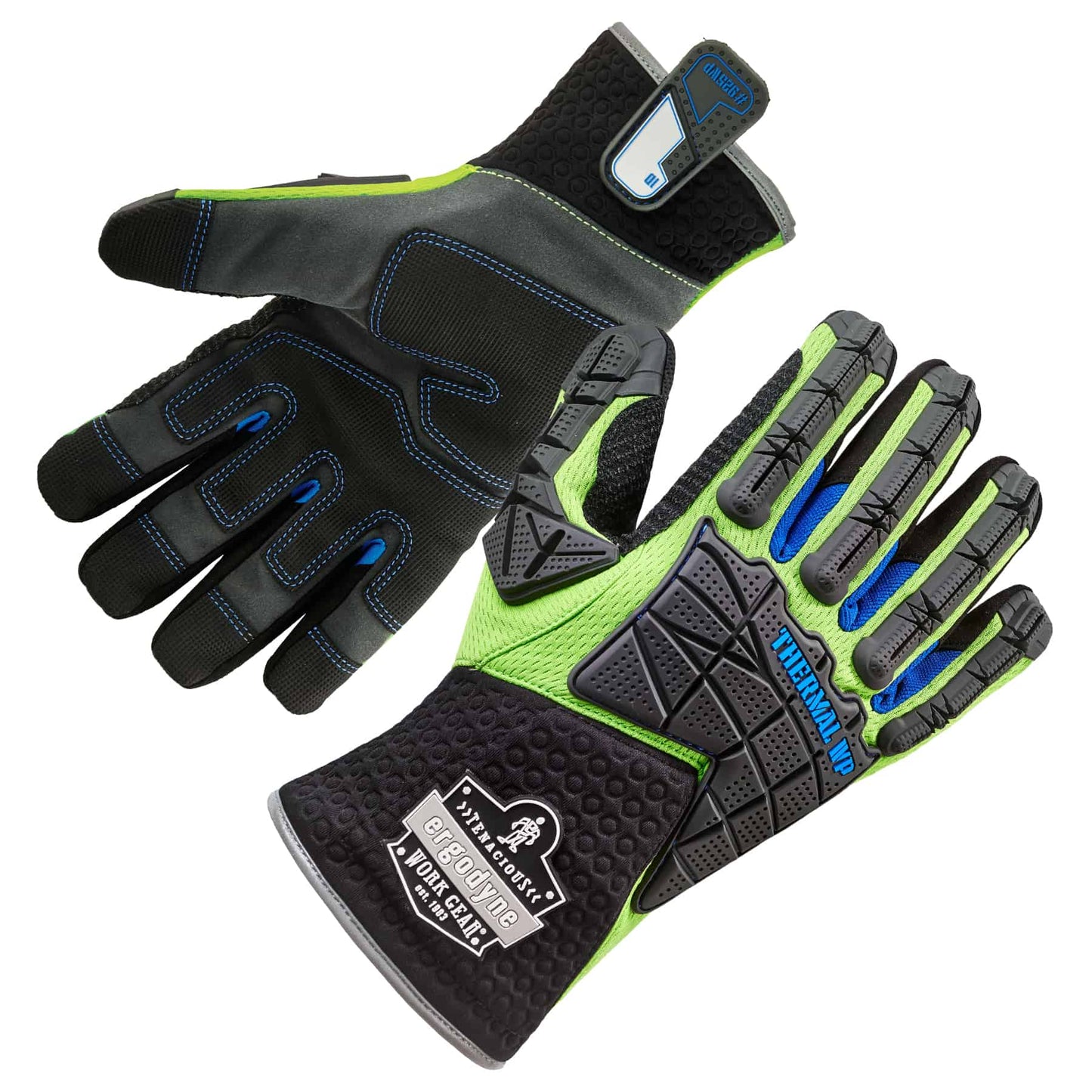 ProFlex 925WP L Lime Performance DIR + Thermal WP Gloves