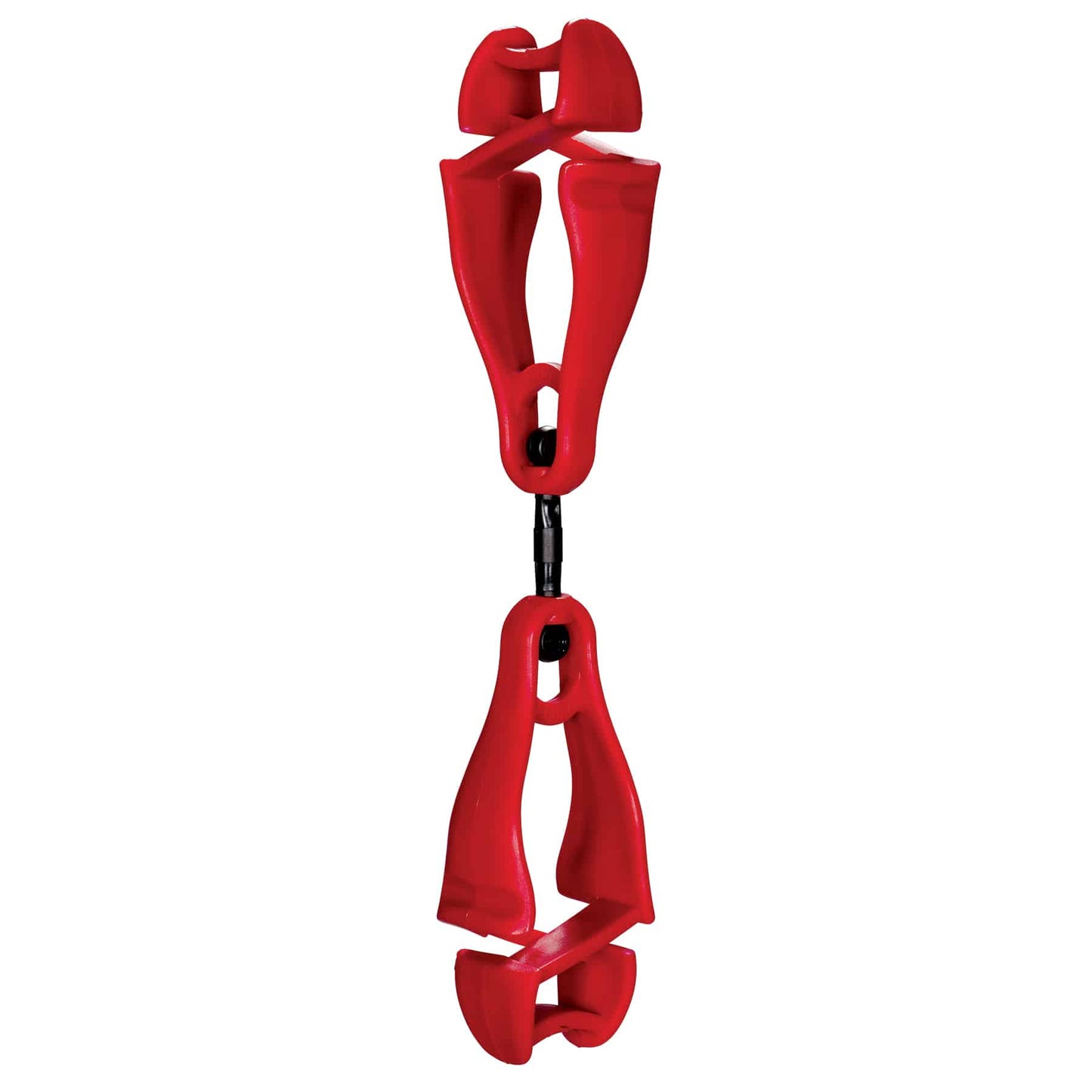 Squids 3420 Red Swiveling Glove Clip Holder - Dual Clips