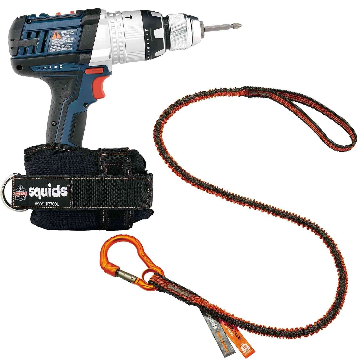 Squids 3191 Kit Power Tool Tethering Kit - 10lbs / 4.5kg