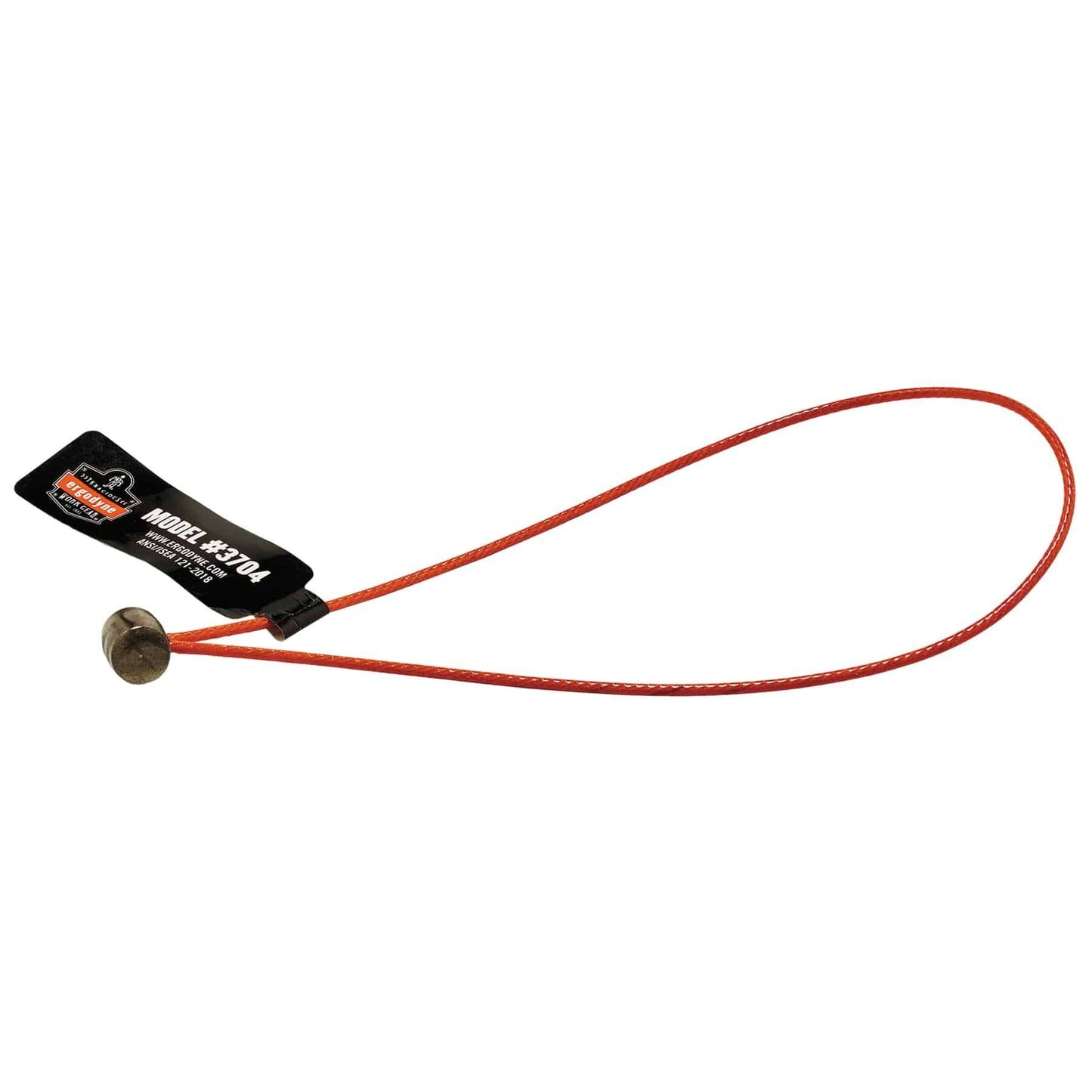 Squids 3704 Orange Wire Loop Tool Tail - 2lbs (6-Pack)