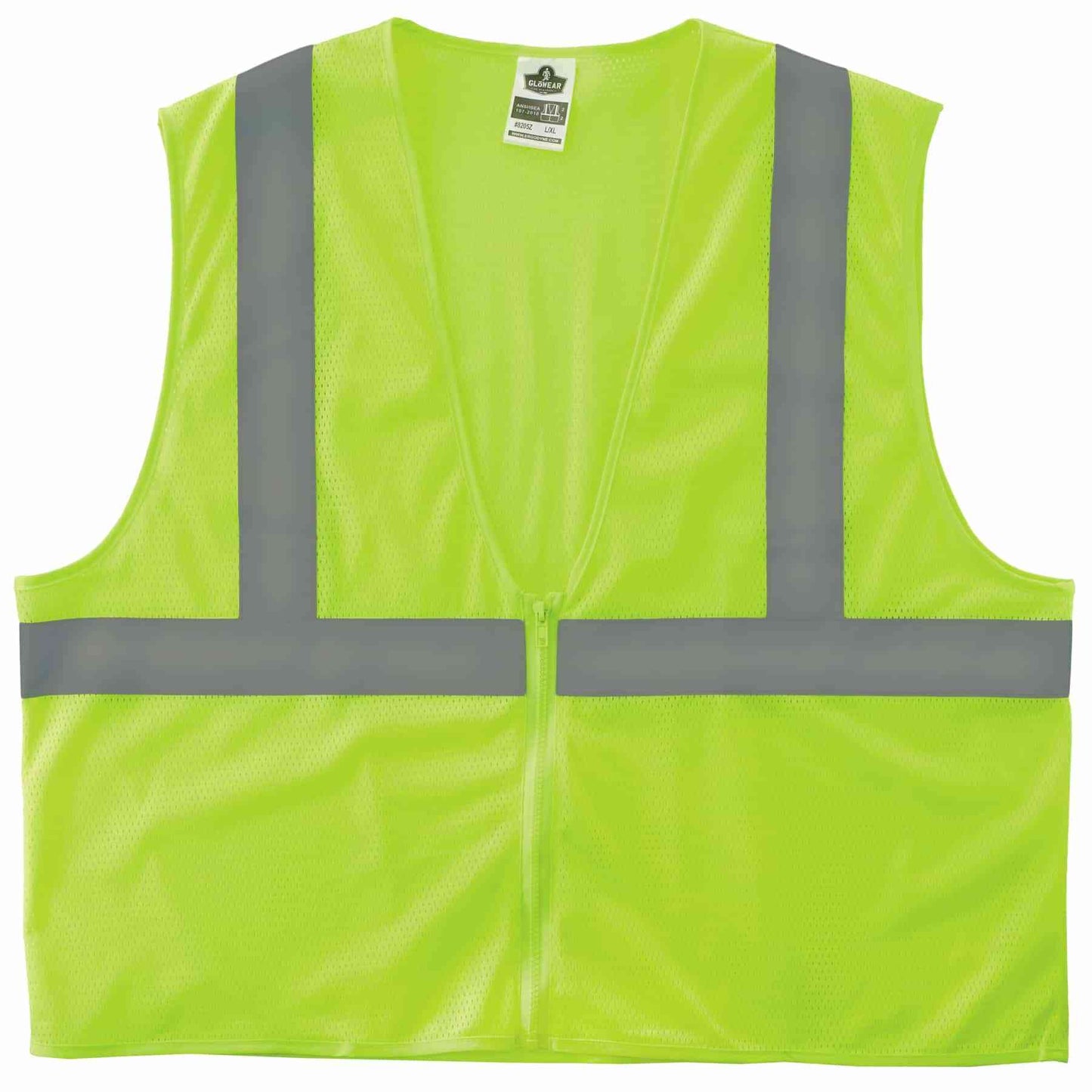 GloWear 8205Z S/M Lime Type R Class 2 Super Econo Mesh Vest