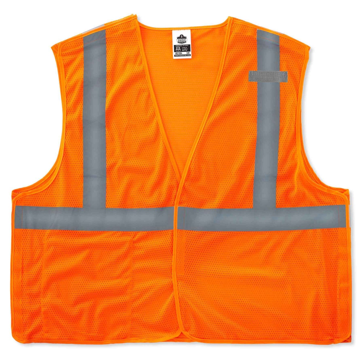 GloWear 8215BA 4XL/5XL Orange Type R Class 2 Econo Breakaway Mesh Vest