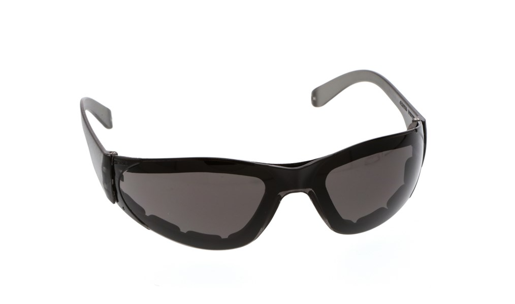 MCR Safety CL312AF Checklite® CL3 Series Gray Safety Glasses UV-AF® Anti-Fog Lens Closed Cell Foam Lined Safety Glasses Excellent Orbital Seal and Fit (1 Pair)