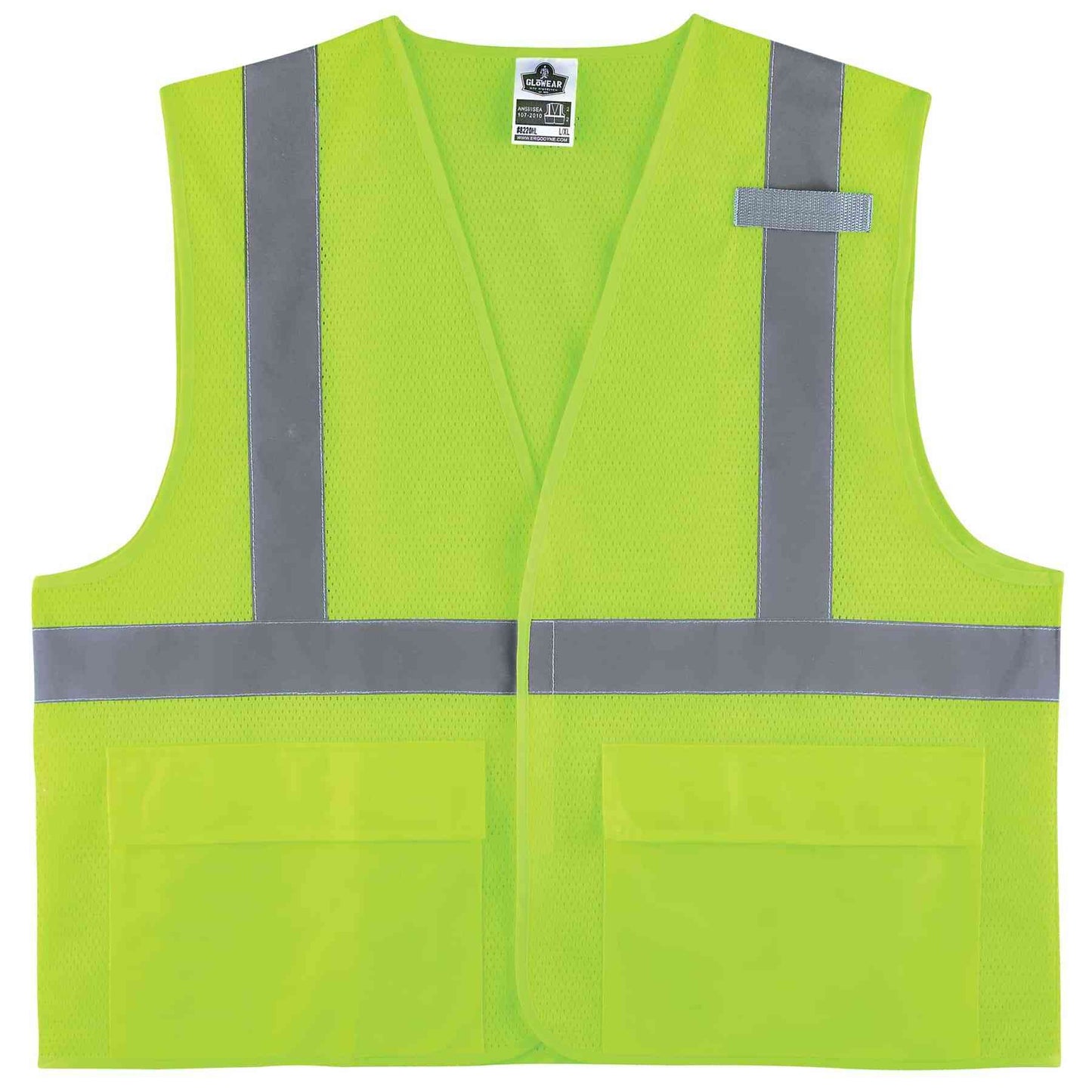 GloWear 8220HL 4XL/5XL Lime Type R Class 2 Standard Mesh Vest