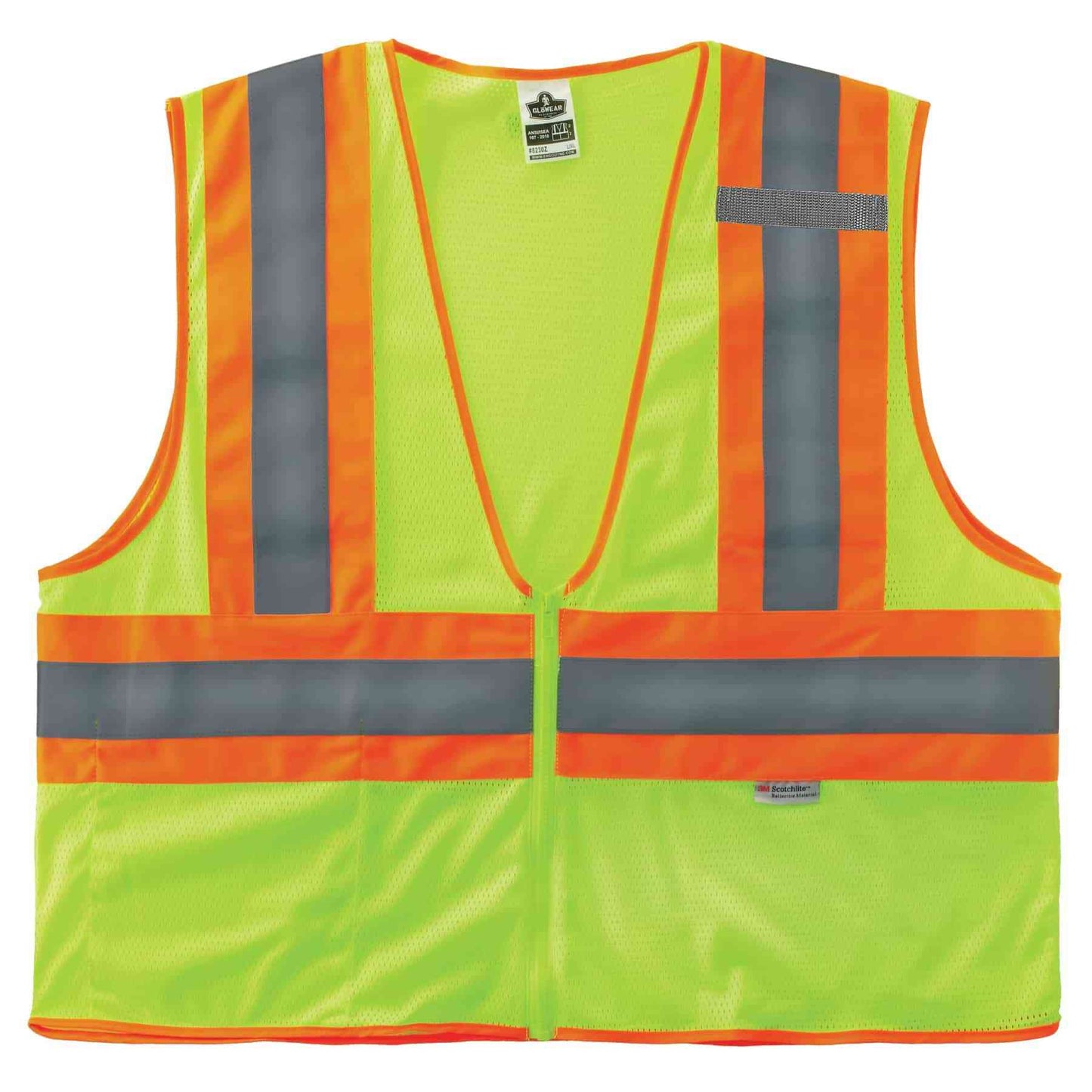 GloWear 8230Z 2XL/3XL Lime Type R Class 2 Two-Tone Vest