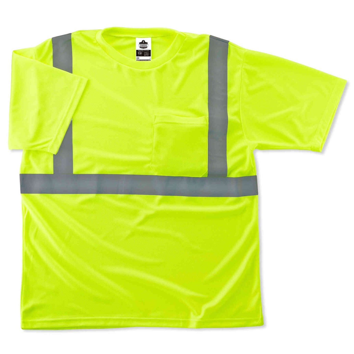 GloWear 8289 XS Lime Type R Class 2 T-Shirt