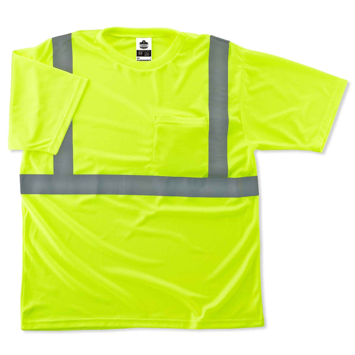GloWear 8289 M Lime Type R Class 2 T-Shirt