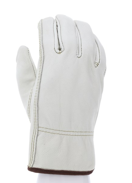 MCR Safety 3280L Leather Drivers Insulated Work Gloves CV Grade Grain Cow Leather Insulated Gloves with Thermal Lining Keystone Thumb (1 DZ)