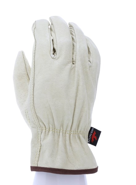 MCR Safety M3411XL Leather Drivers Work Gloves Premium Grade Unlined Grain Pigskin Keystone Thumb (1 DZ)