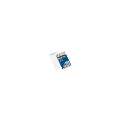 AbilityOne 7530014547392 SKILCRAFT Mini Memo Pad - 50 Sheets - Spiral - 0.25" Ruled - 3 1/4" x 5 1/2" - White Paper - 1Dozen
