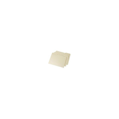 AbilityOne 7530015833820 SKILCRAFT Interior Height Top Tab File Folder - Letter - 8 1/2" x 11" Sheet Size - 1/3 Tab Cut - 11 pt. Folder Thickness - Manila - Manila - Recycled - 100 / Box