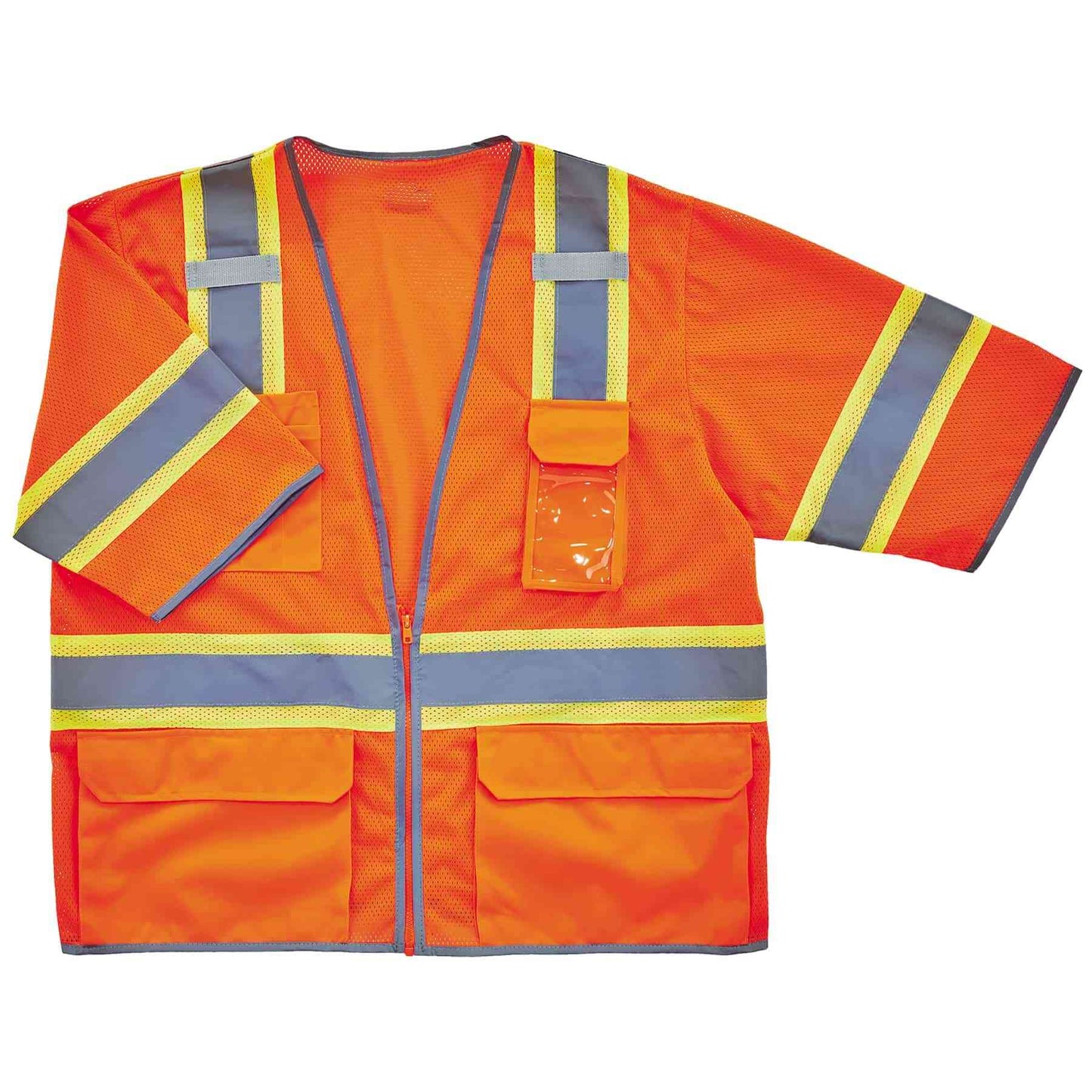 GloWear 8346Z 2XL/3XL Orange Two-Tone Hi-Vis Class 3 Surveyor Vest