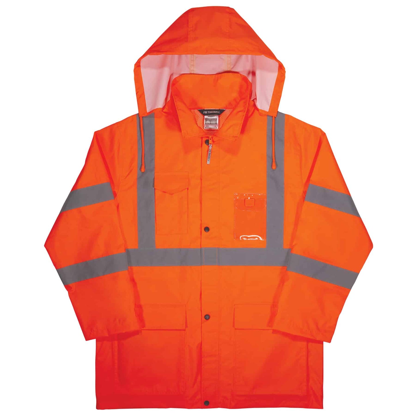GloWear 8366 S Orange Lightweight Hi-Vis Rain Jacket - Type R, Class 3