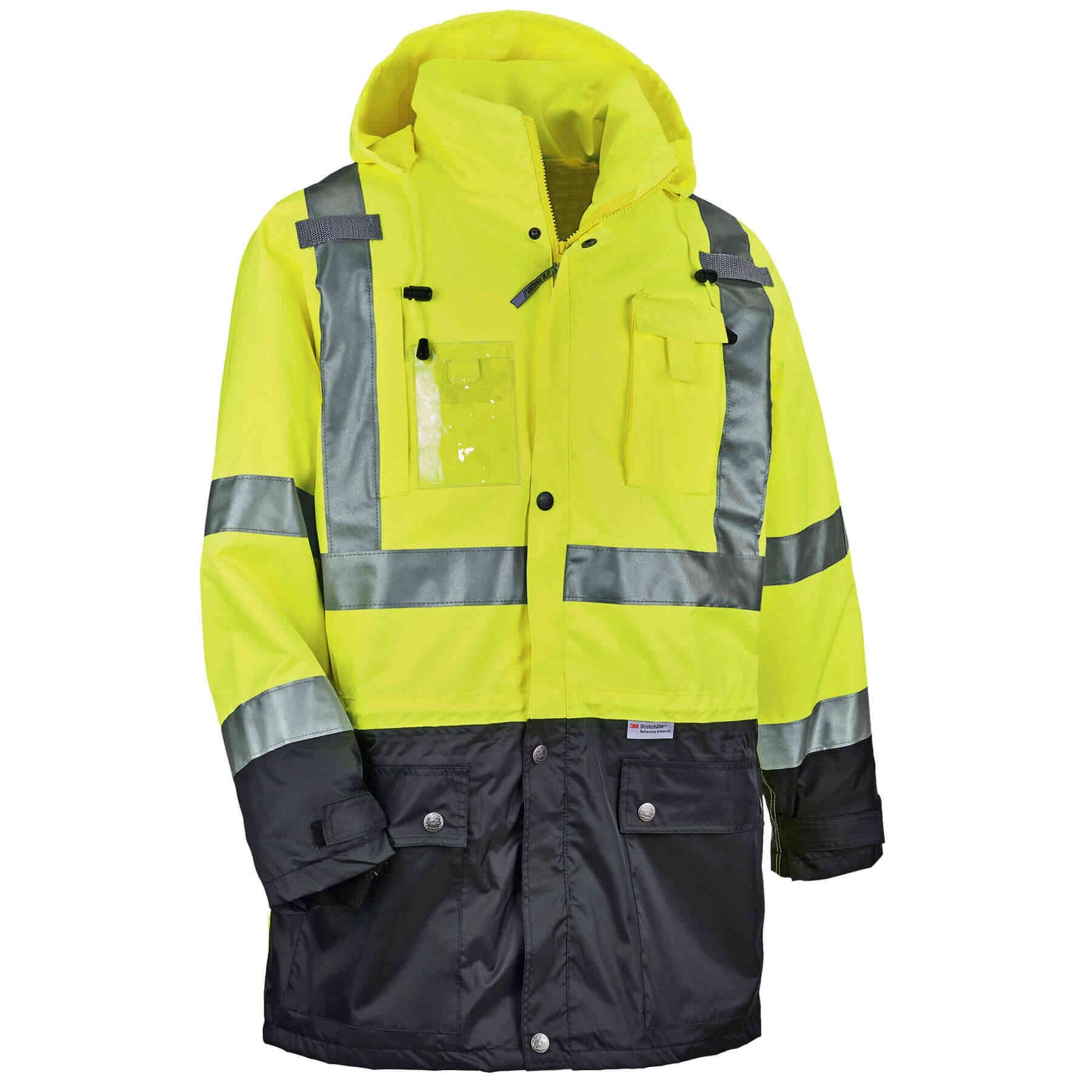 GloWear 8386 XL Lime Type R Class 3 Outer Shell Jacket
