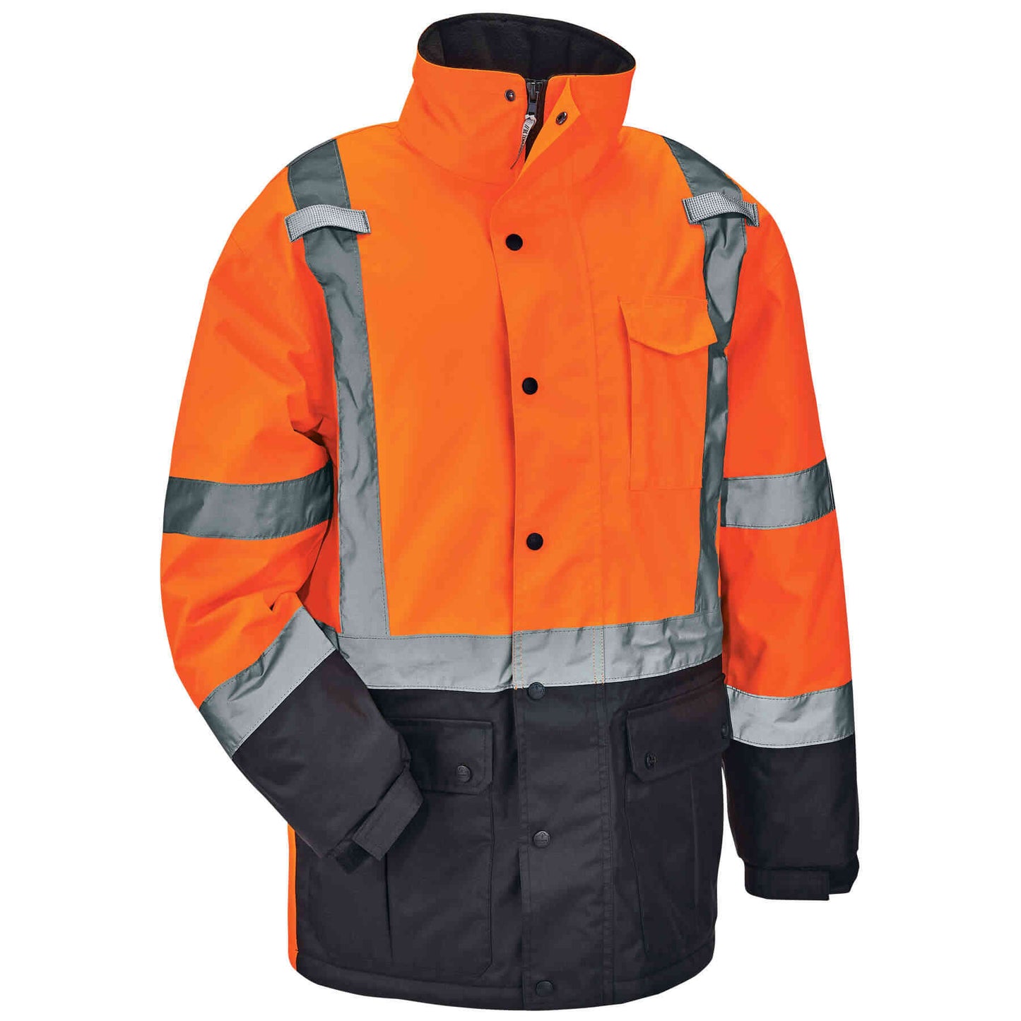 GloWear 8384 XL Orange Type R Class 3 Hi-Vis Quilted Thermal Parka