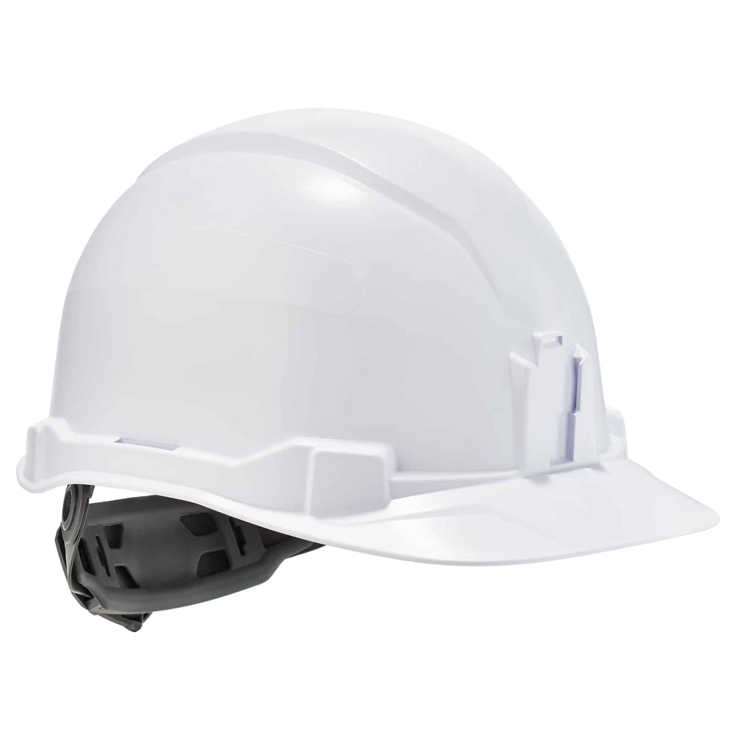 Skullerz 8970 White Class E Hard Hat Cap Style w/ Ratchet Suspension