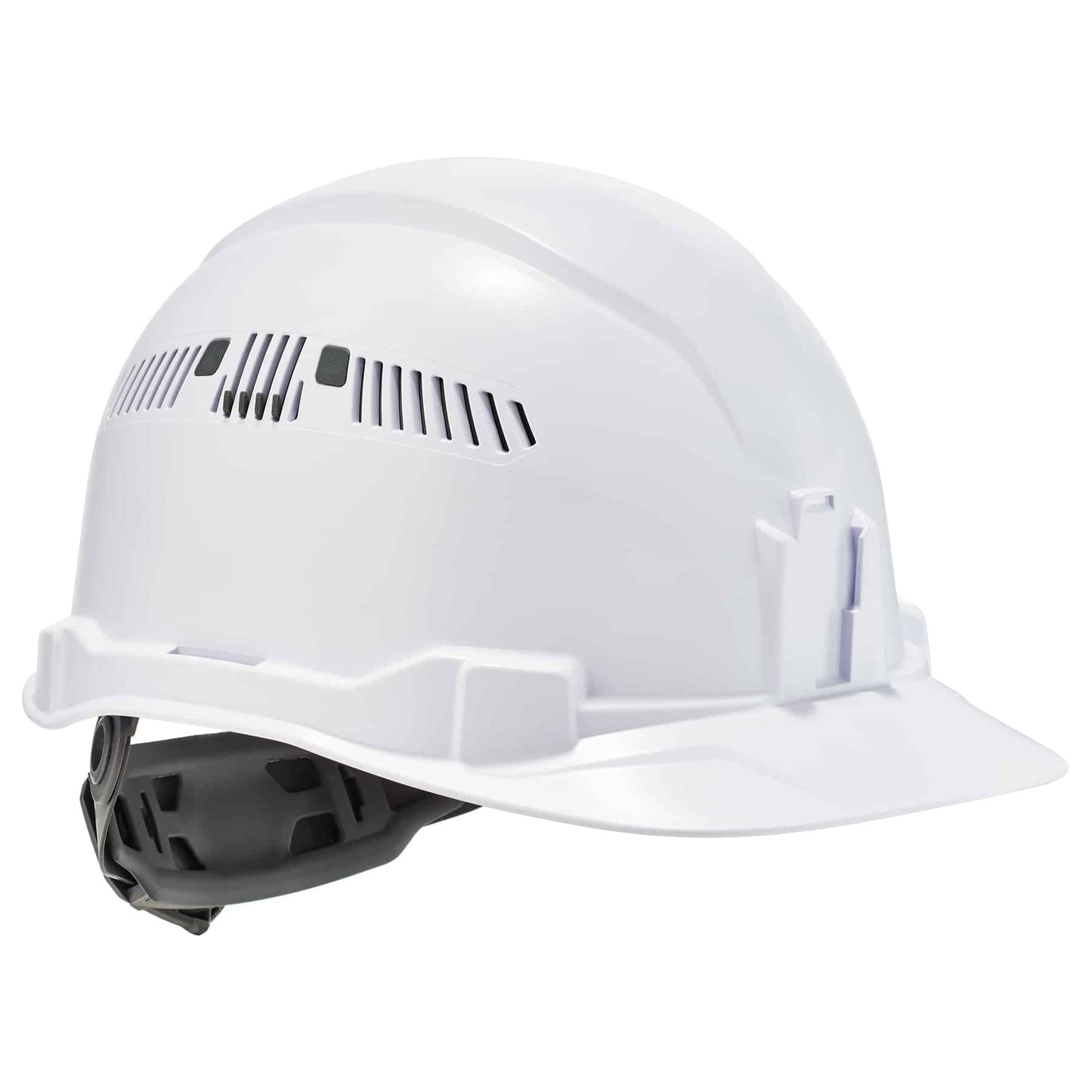 Skullerz 8972 White Class C Hard Hat Cap Style Vented Ratchet Susp