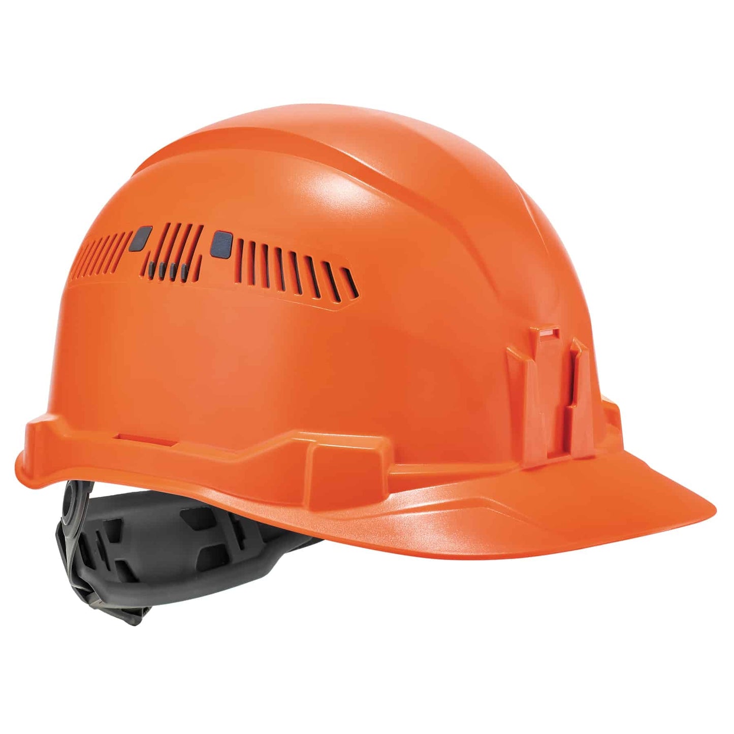 Skullerz 8972 Orange Class C Hard Hat Cap Style Vented Ratchet Susp