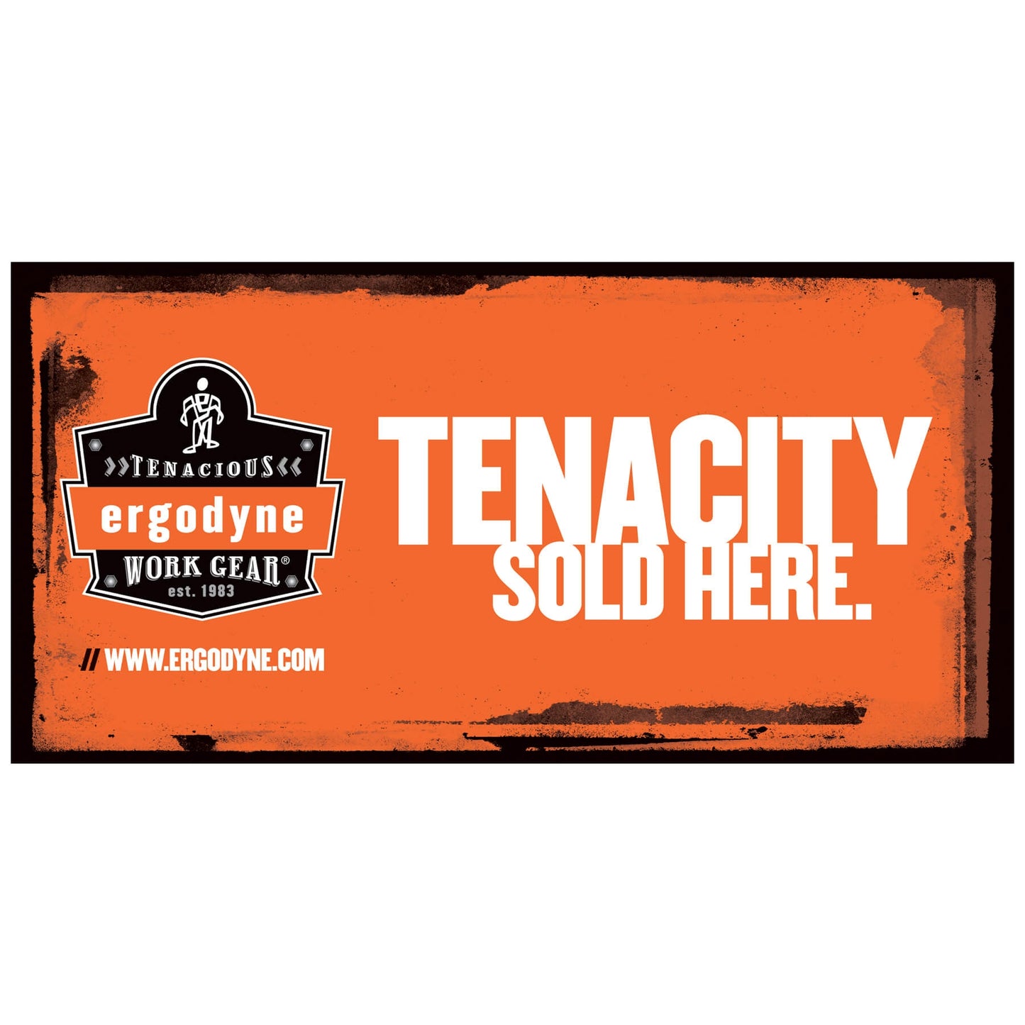 Ergodyne BANNER Horizontal - SM Tenacity Sold Here Banner