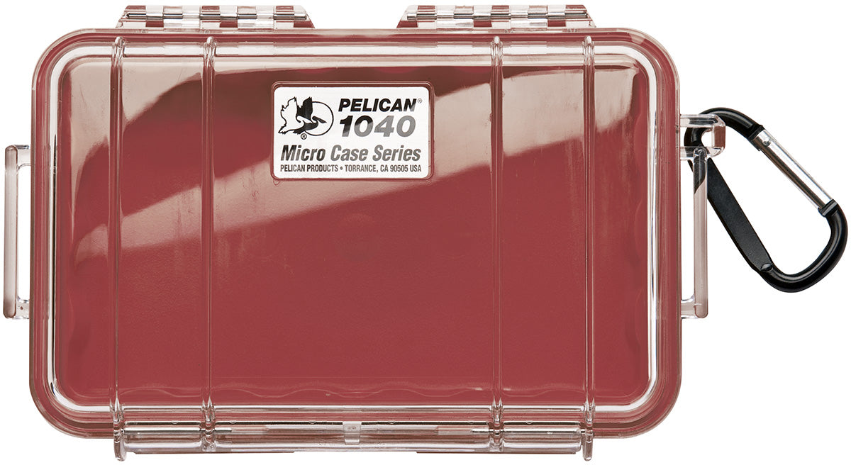 Pelican 1040 WL/WI-RED CLEAR