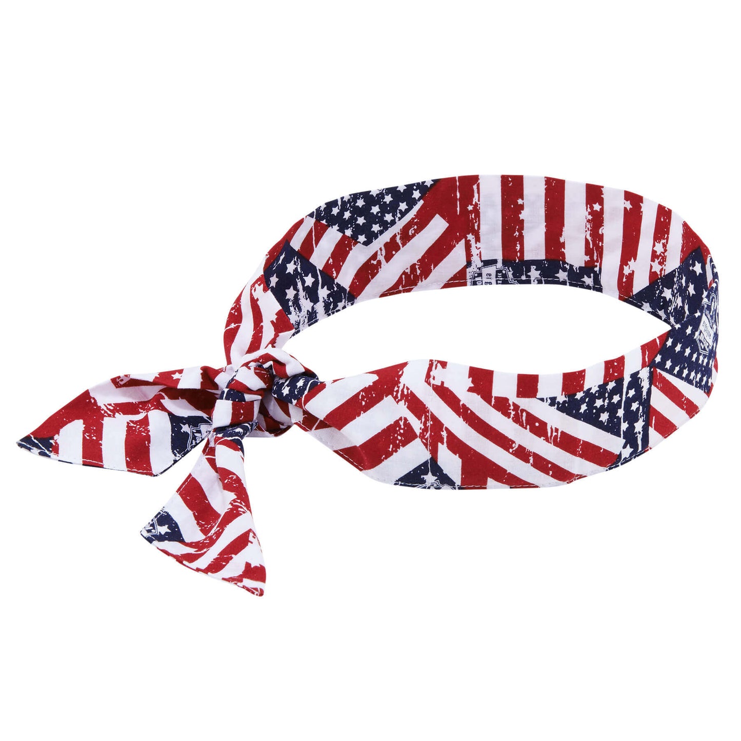 Chill-Its 6700 Stars & Stripes Evap. Cooling Bandana - Polymer Crystals - Tie