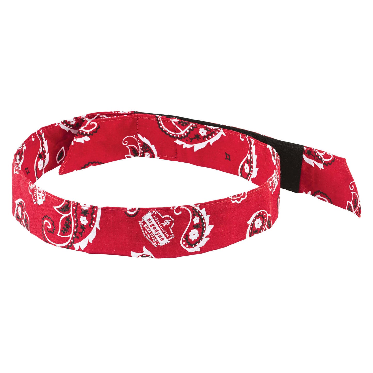 Chill-Its 6705 Red Western Evaporative Cooling Bandana - H & L