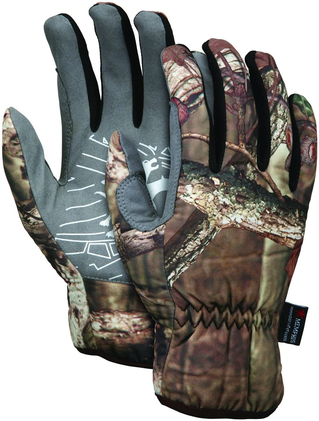 MCR Safety 990XXL MCR Safety Mechanics Gloves Mossy Oak Break Up Infinity® Camouflage Synthetic Leather Palm Reinforced Thumb Crotch (1 Pair)
