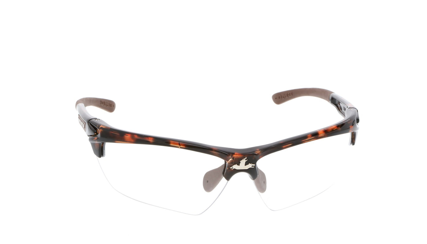 MCR Safety DM13H15PF Dominator™ DM3 Series Bifocal Readers 1.5 Diopter Clear MAX6® Lenses - Anti-Fog Safety Glasses Tortoise Shell Frame with Brown Temples (1 Pair)