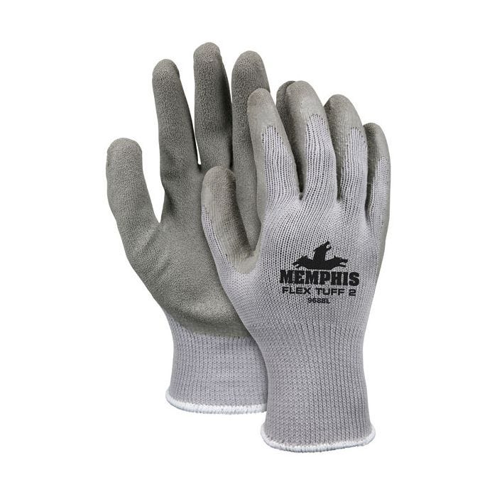 MCR Safety VP9688L Flex-Tuff II Gray 10 Gauge L (72PR)