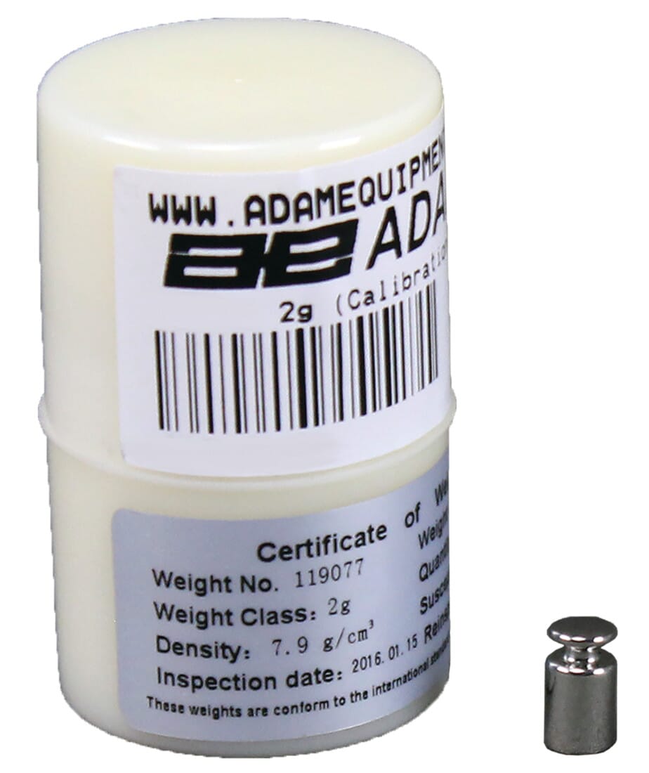 Adam Equipment ASTM 2 -2g ASTM Weights