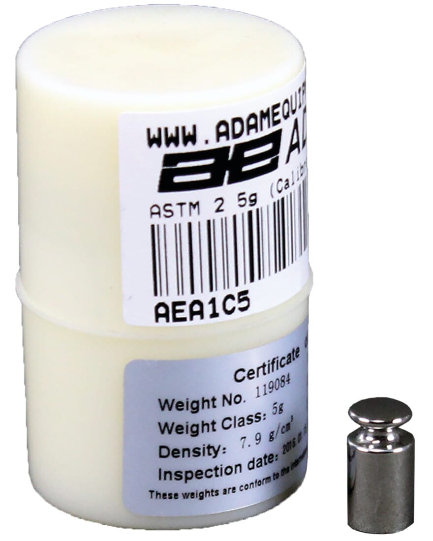Adam Equipment ASTM 2 -5g ASTM Weights