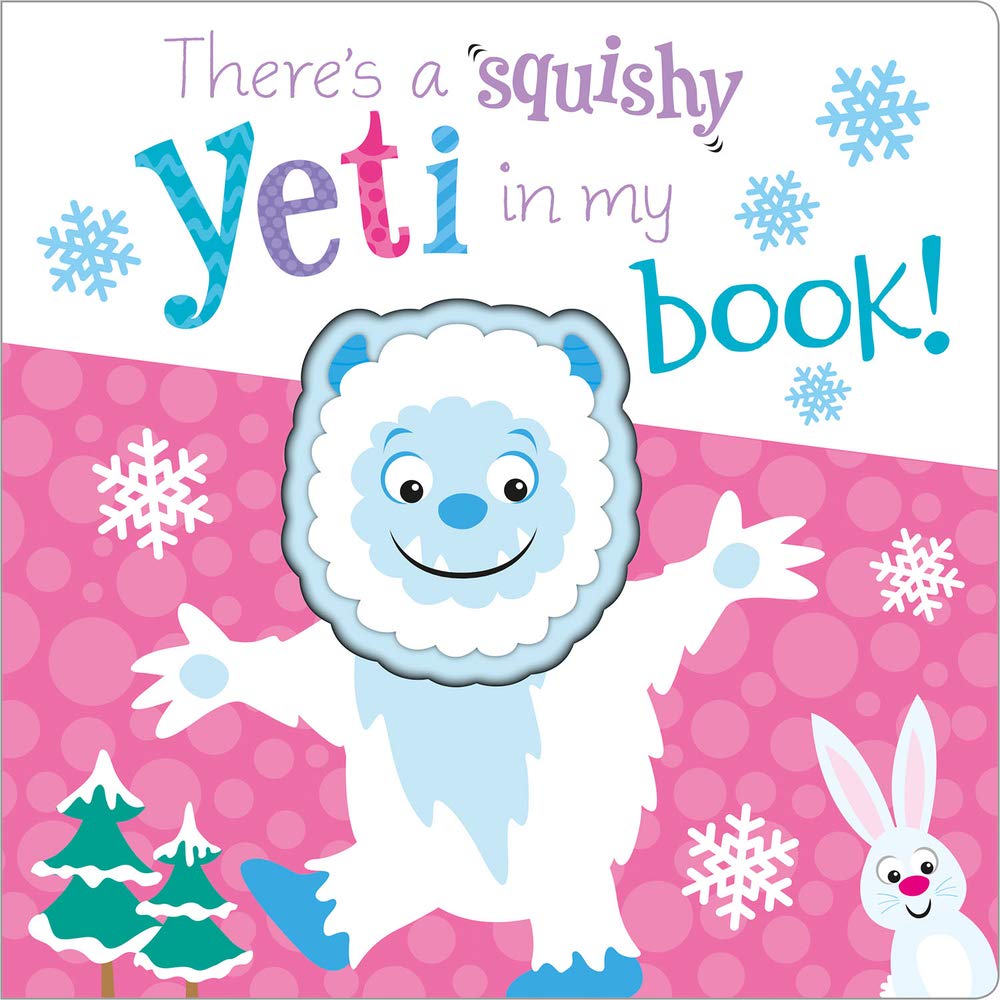 Paradise Clay IPG085 There's a Squishy Yeti in my Book! - Book