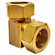 Jones Stephens C74112LF 7/8" Brass Compression 90° Elbow